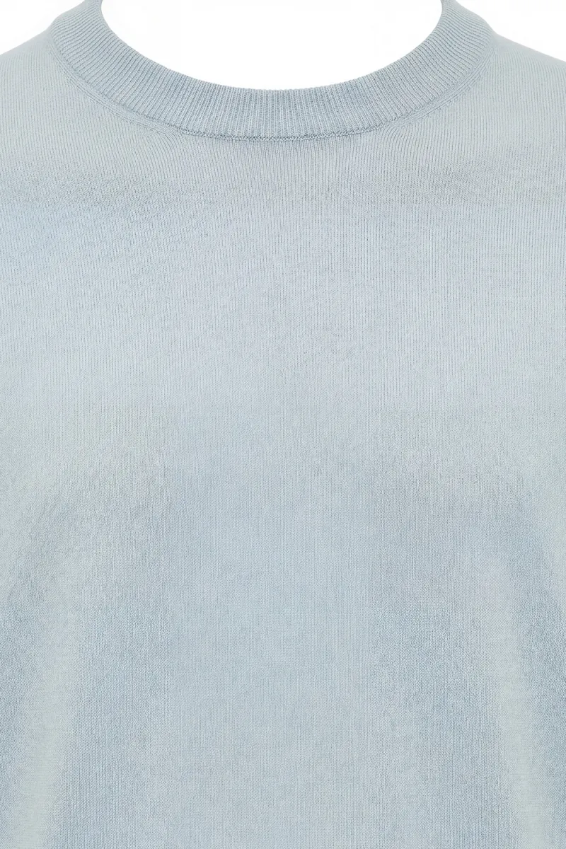 Roundneck T-shirt | Lichtblauw