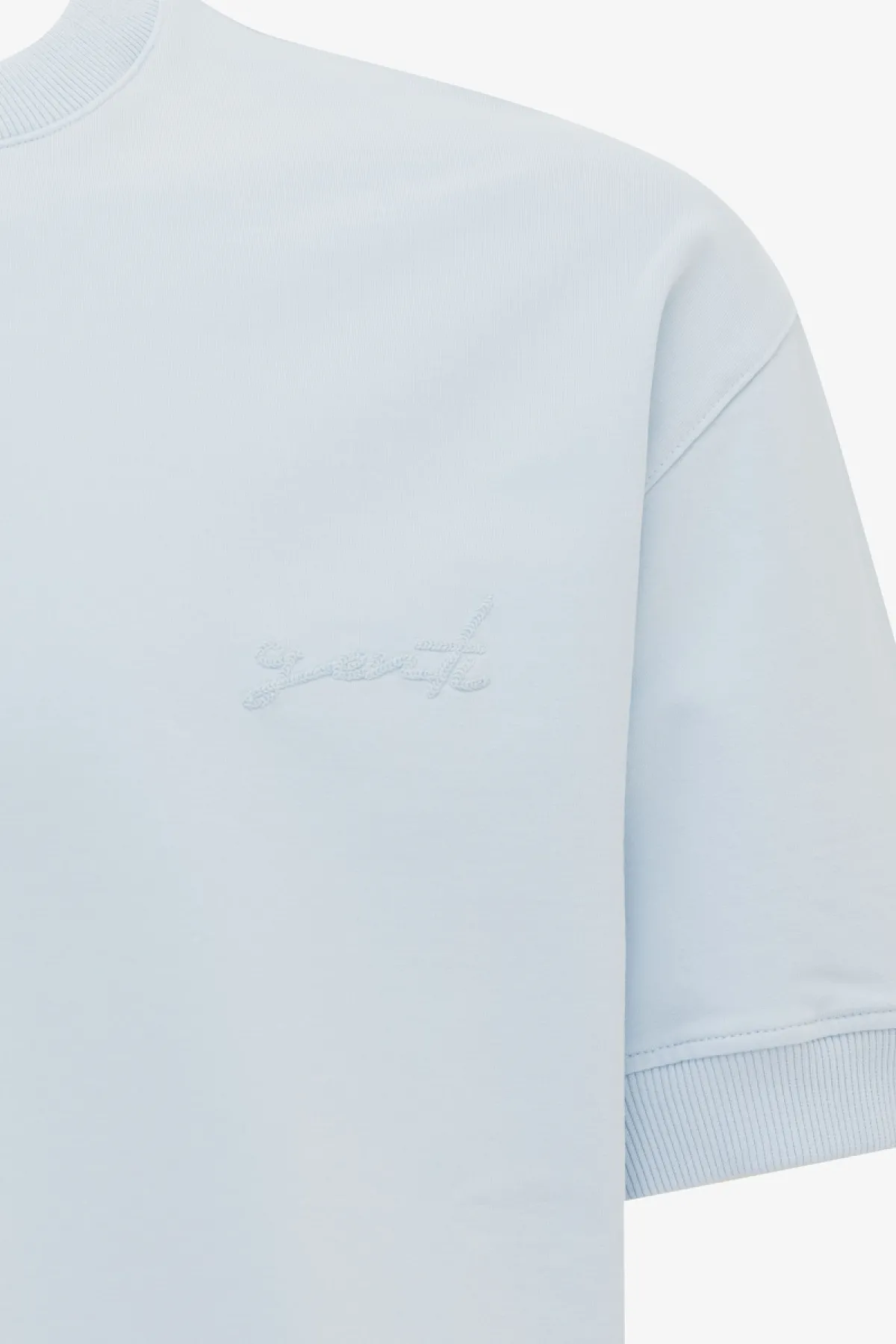 Stretch T-shirt | Lichtblauw