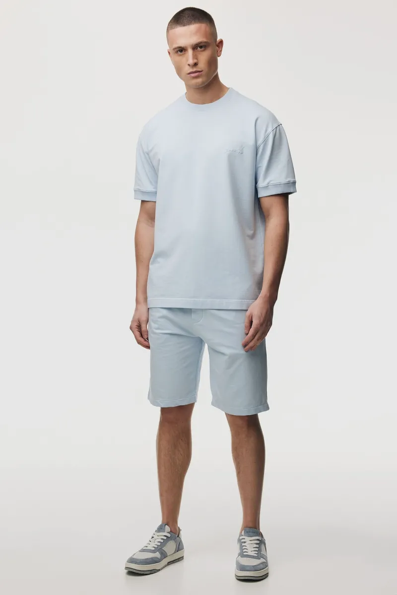 Stretch T-shirt | Lichtblauw