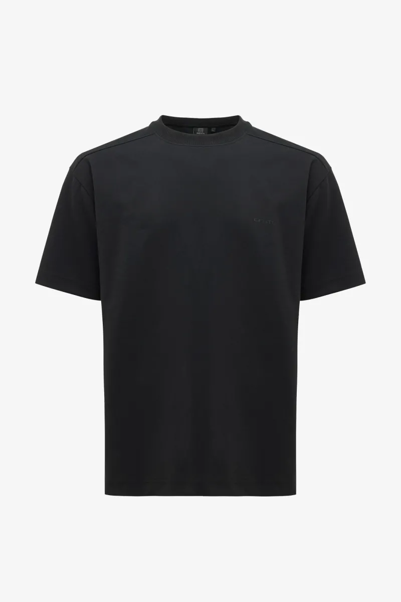 Relaxed fit T-shirt | Zwart