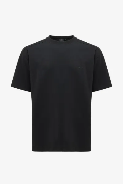 Relaxed fit T-shirt | Zwart