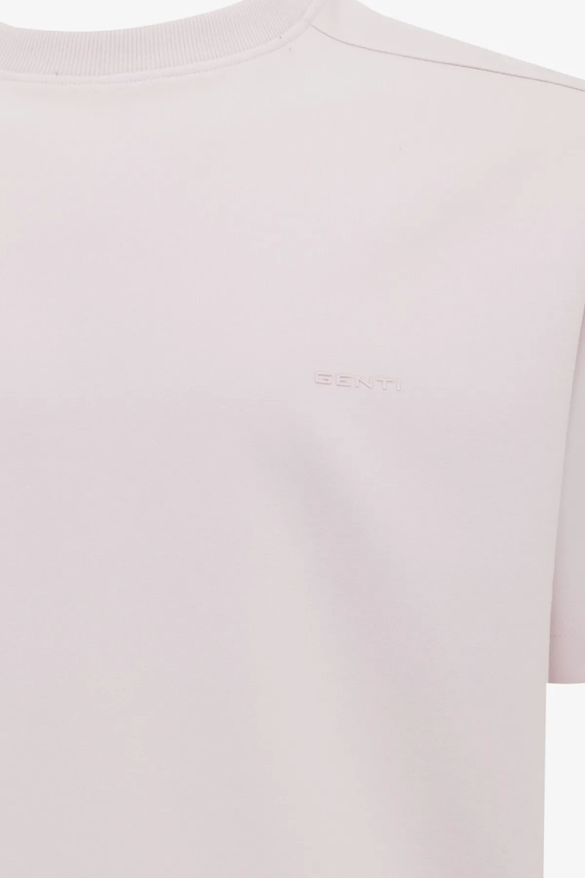 Relaxed fit T-shirt | Roze