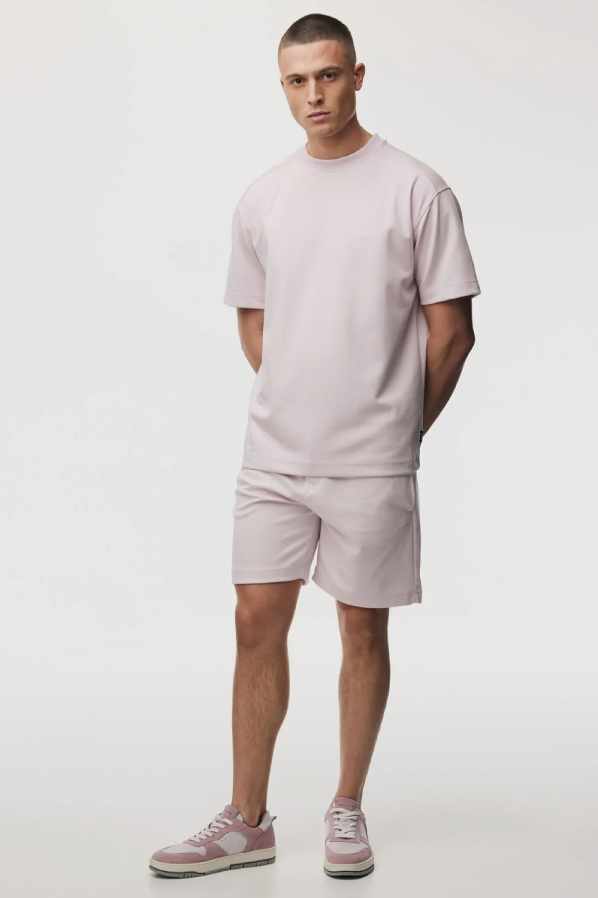 Relaxed fit T-shirt | Roze