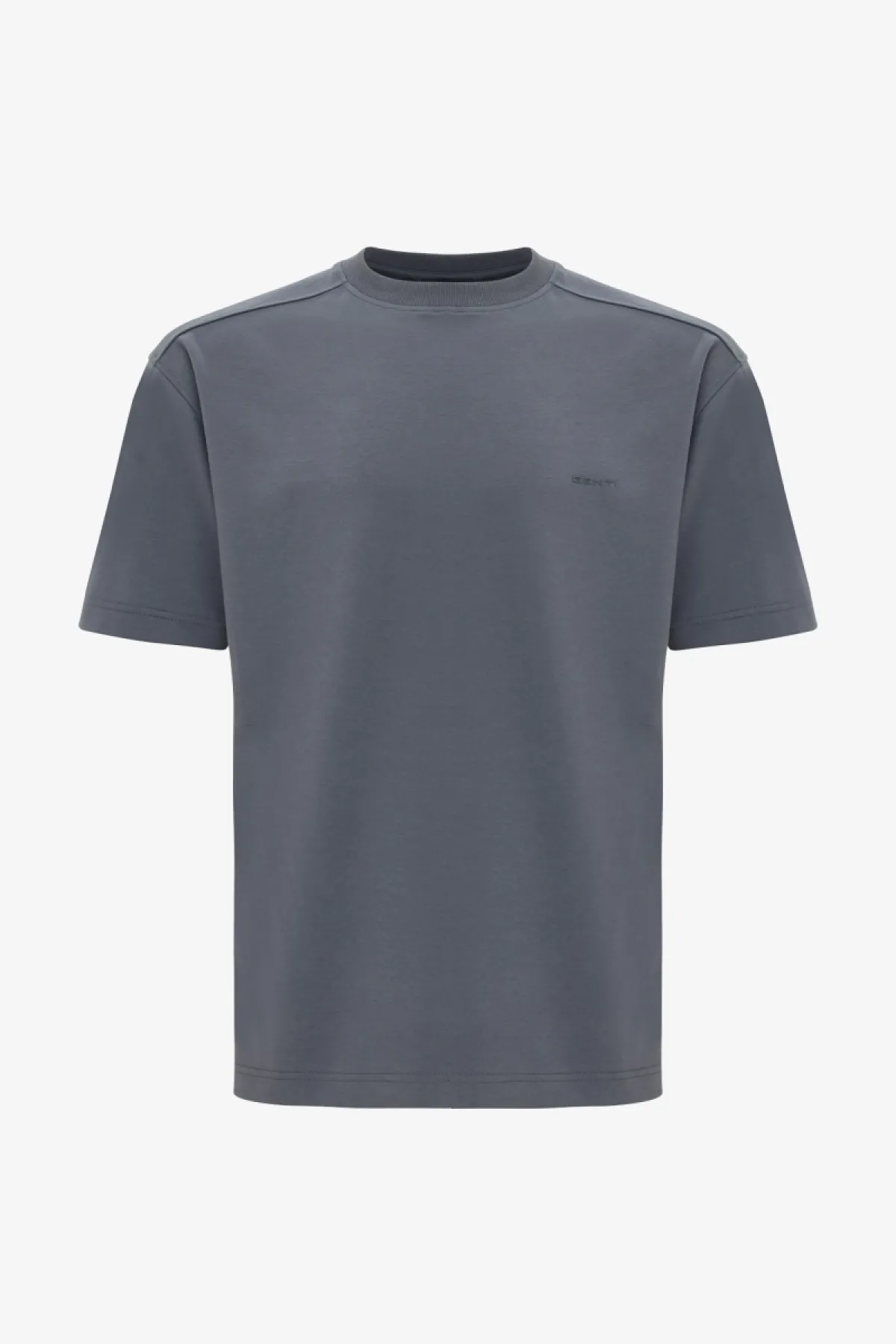 Relaxed fit T-shirt | Blauw