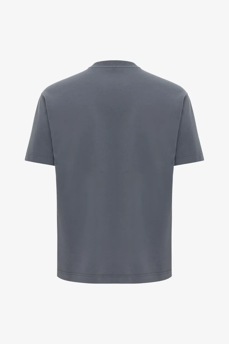 Relaxed fit T-shirt | Blauw