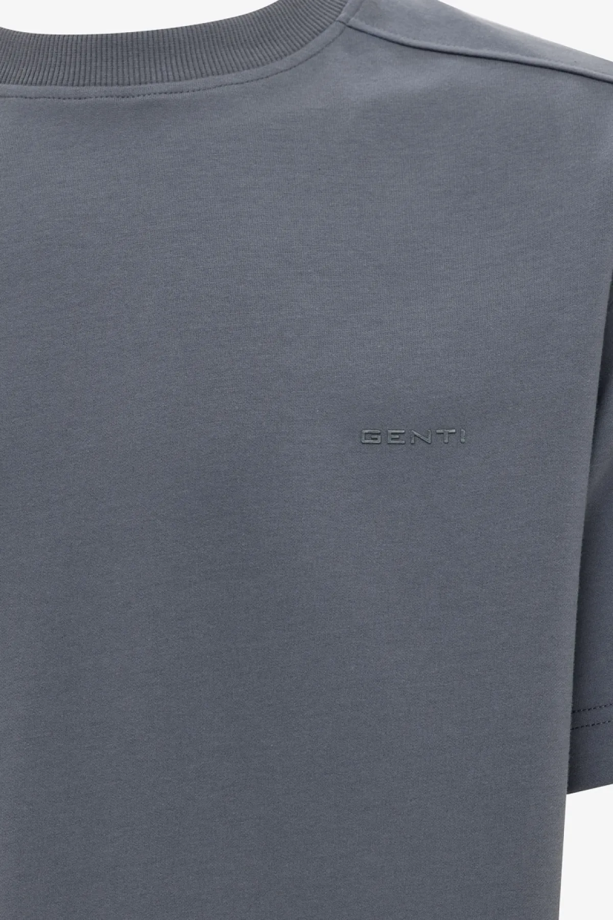 Relaxed fit T-shirt | Blauw