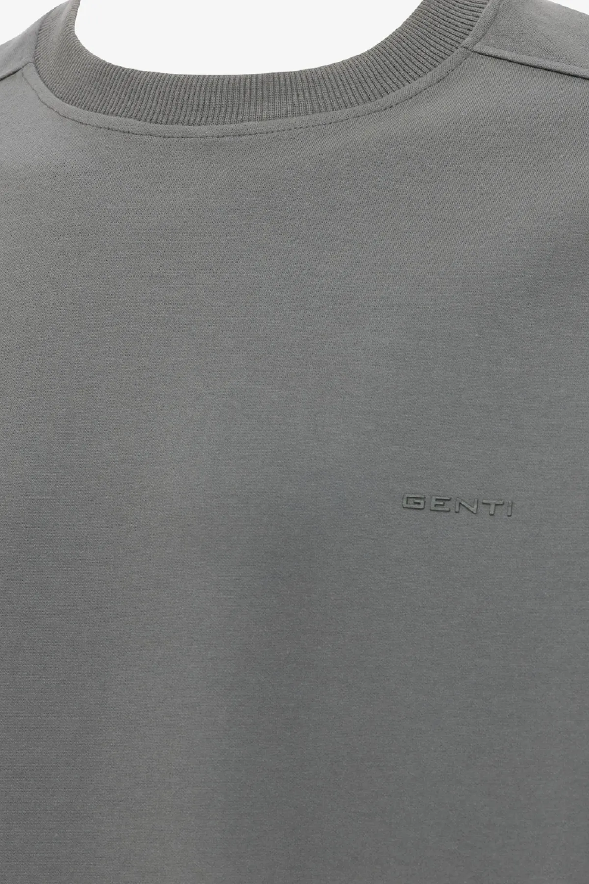 Relaxed fit T-shirt | Donkergrijs