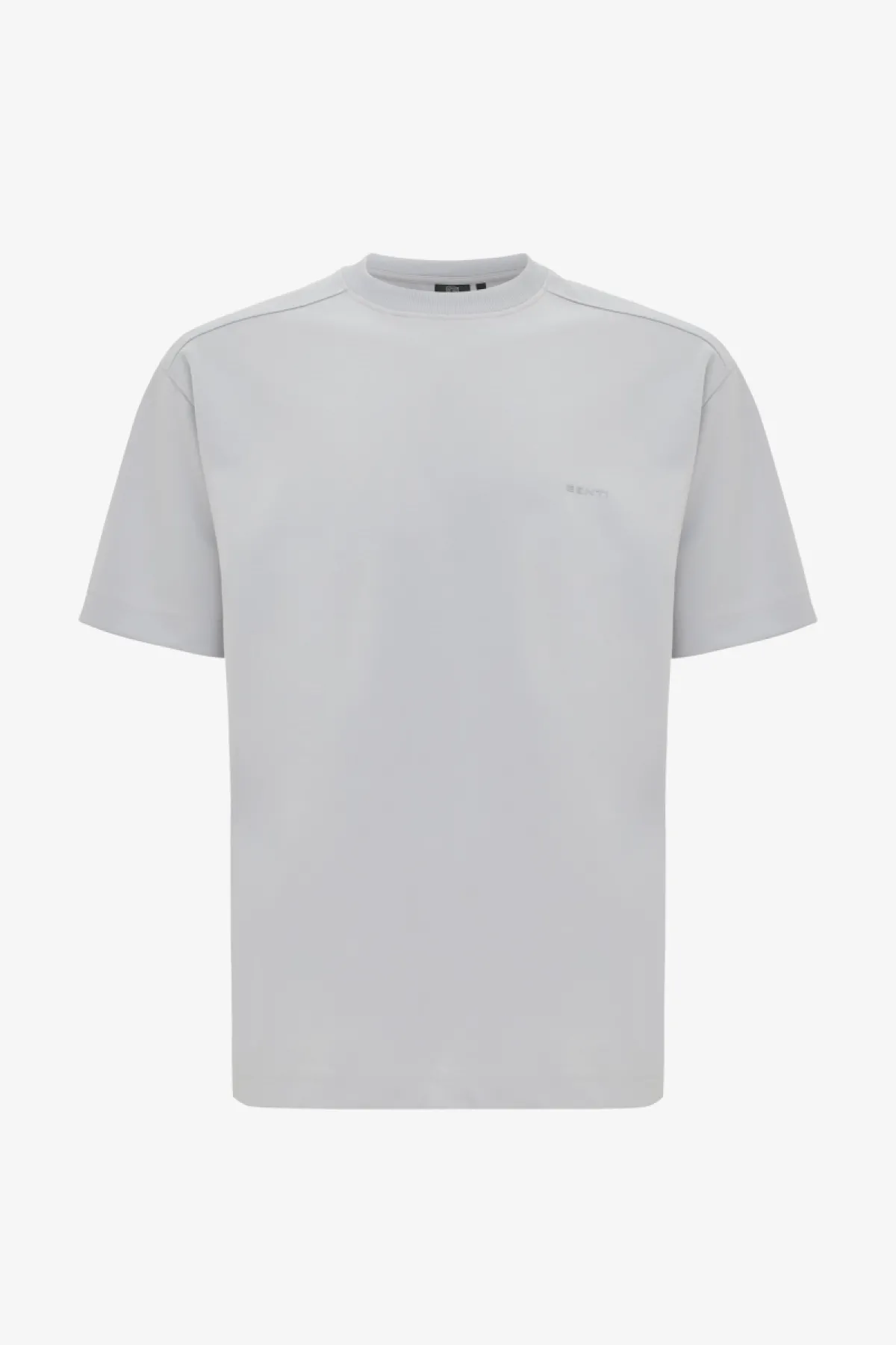Relaxed fit T-shirt | Lichtgrijs