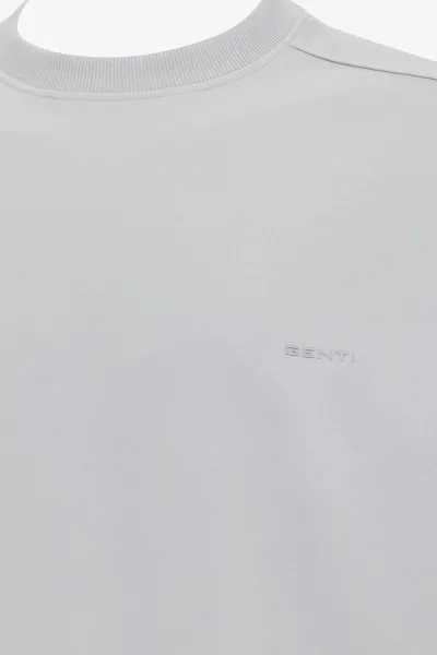 Relaxed fit T-shirt | Lichtgrijs