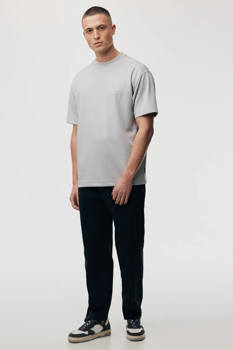 Relaxed fit T-shirt | Lichtgrijs