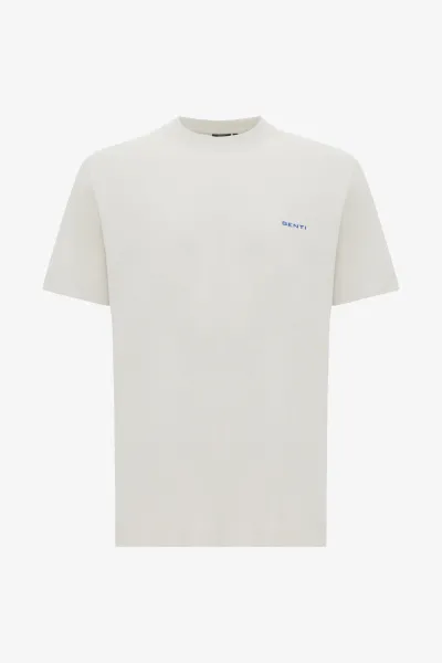T-shirt met backprint | Off-white