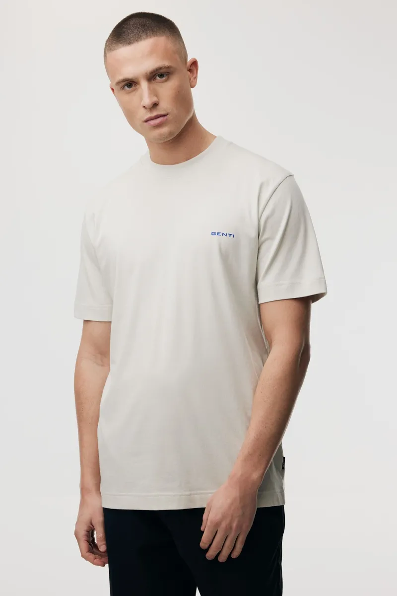 T-shirt met backprint | Off-white