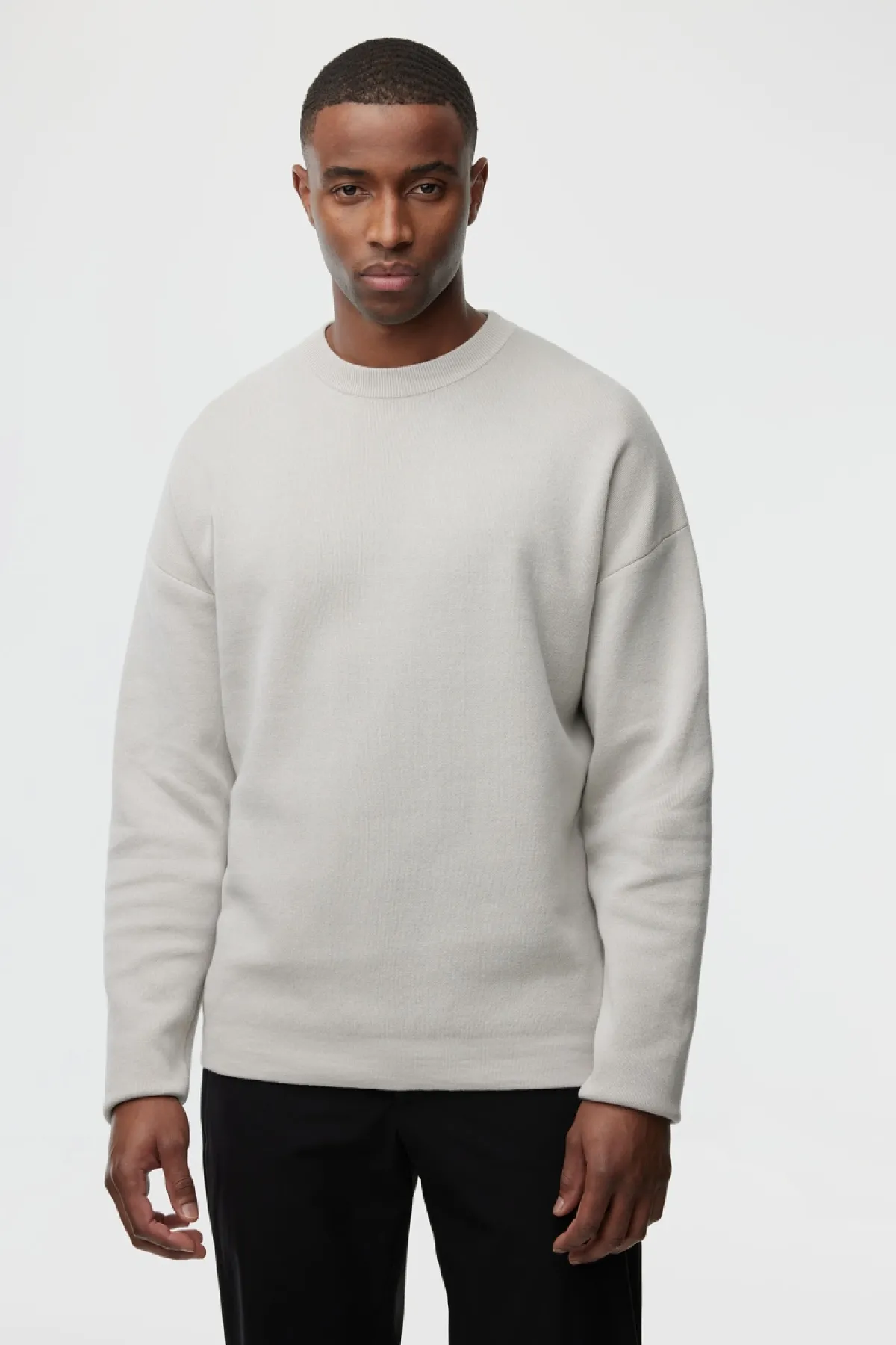 Monogram Trui Backprint | Ecru