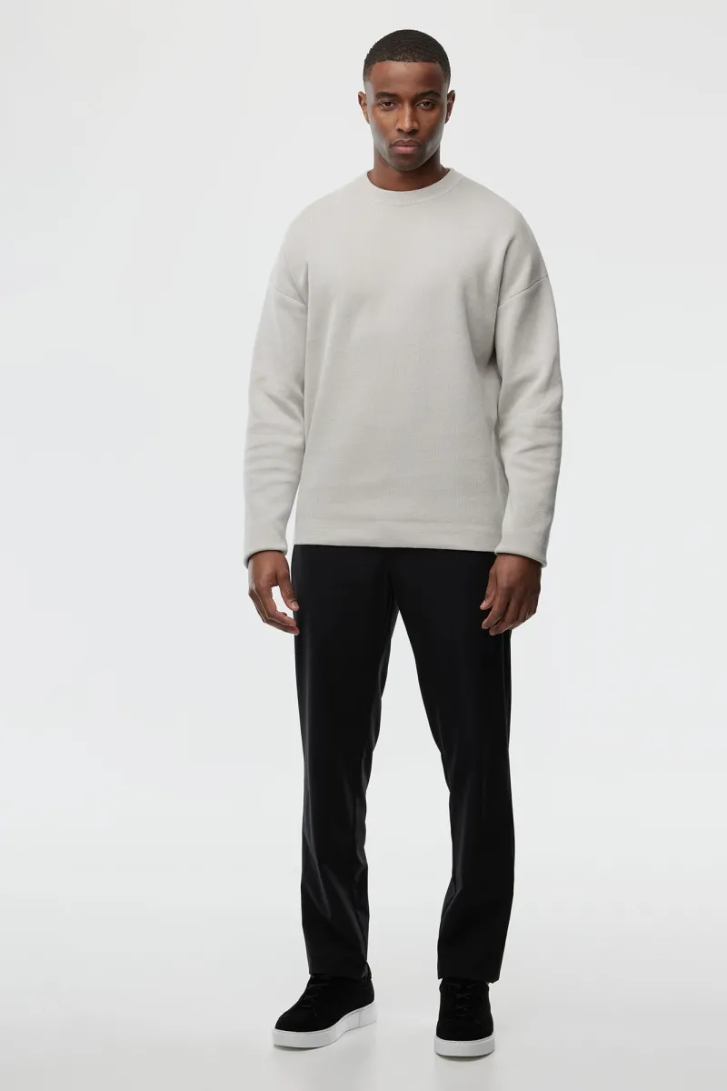 Monogram Trui Backprint | Ecru