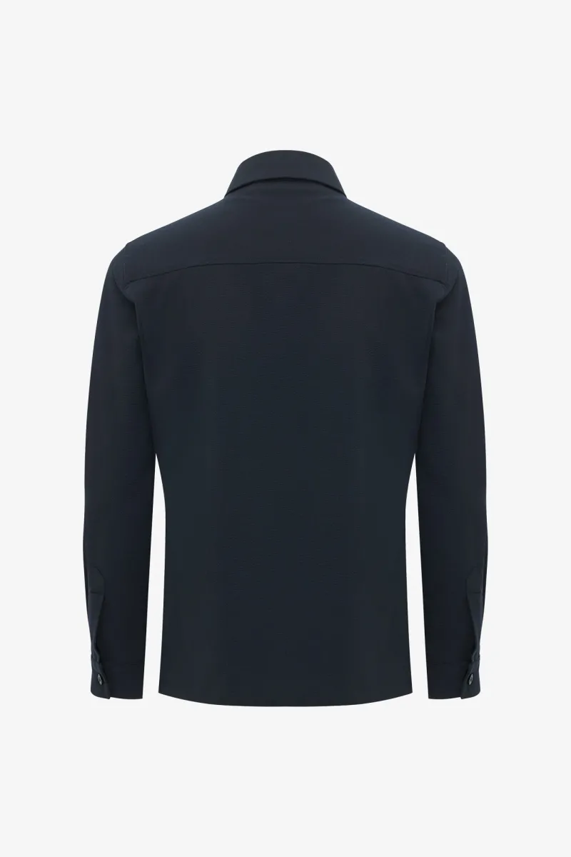 Oaks Overshirt | Donkerblauw