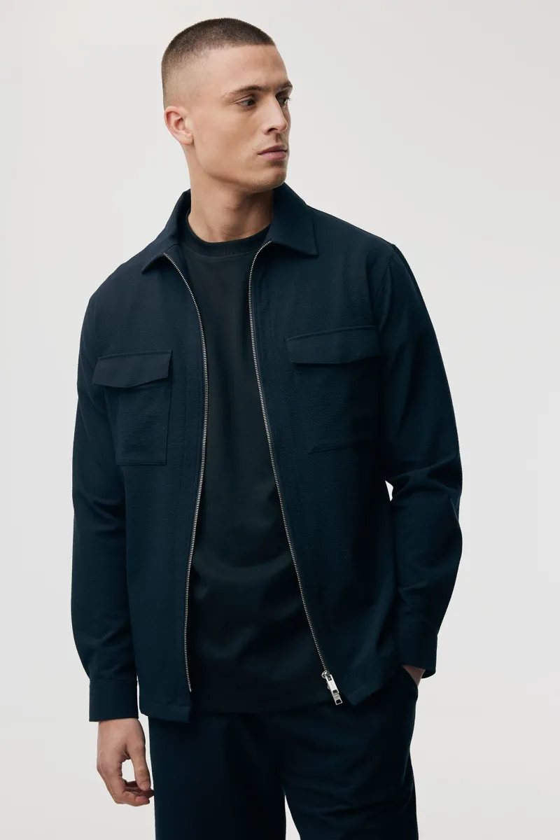 Oaks Overshirt | Donkerblauw