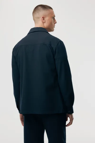 Oaks Overshirt | Donkerblauw