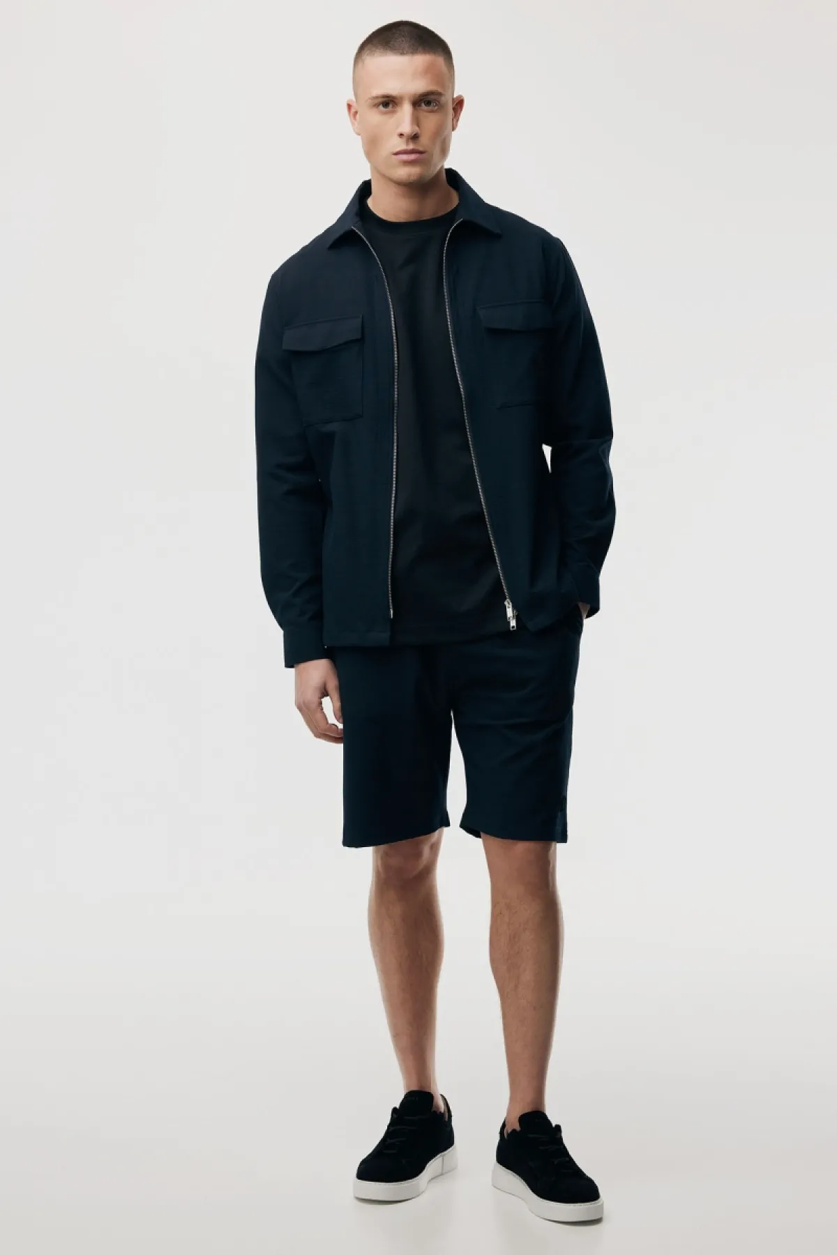 Oaks Overshirt | Donkerblauw