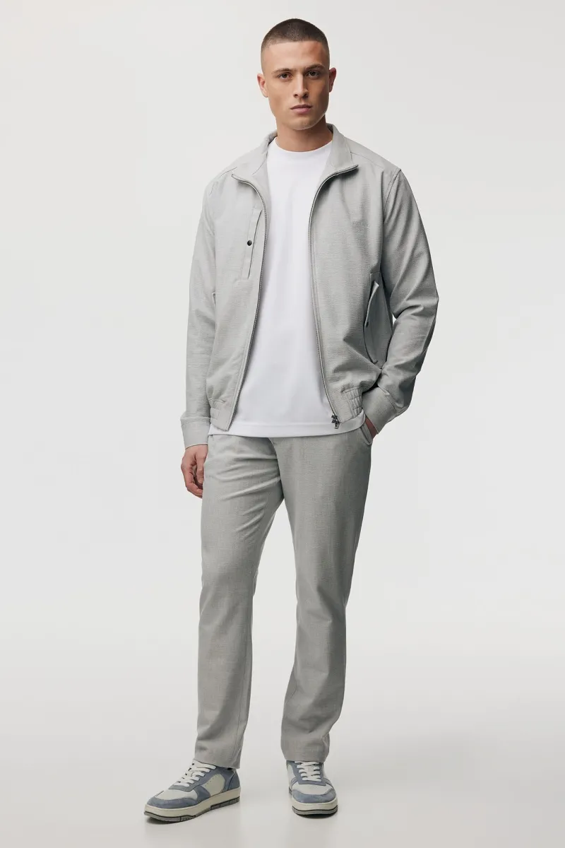 Bolton Zip Jacket | Lichtgrijs