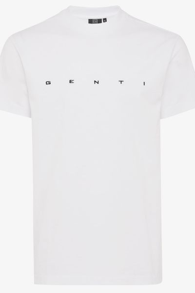 Logo t-shirt wit