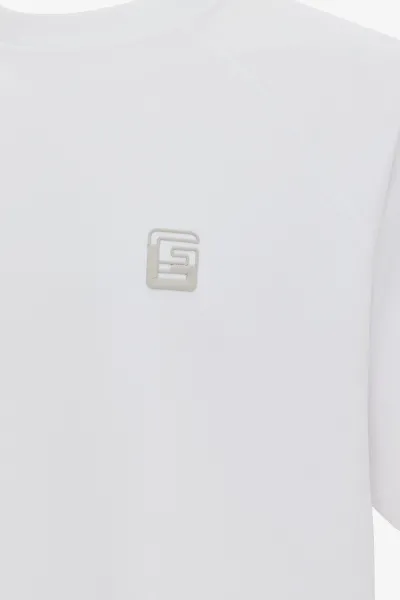 Backprint T-shirt | Wit