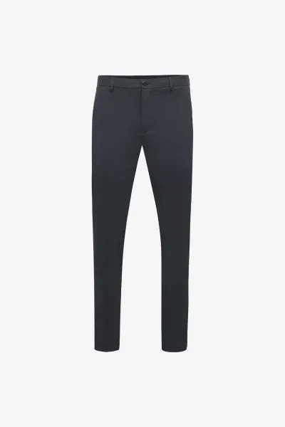 Monogram Broek Bronx  | Donkerblauw