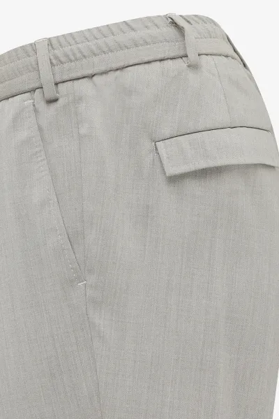 Monogram Broek Bronx | Grijs