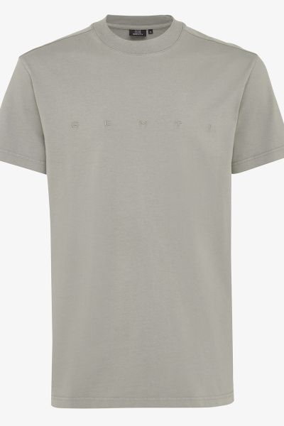 Logo t-shirt grijs