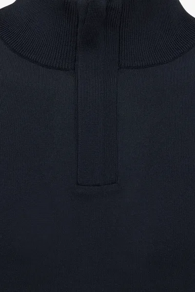 Half zip | Donkerblauw