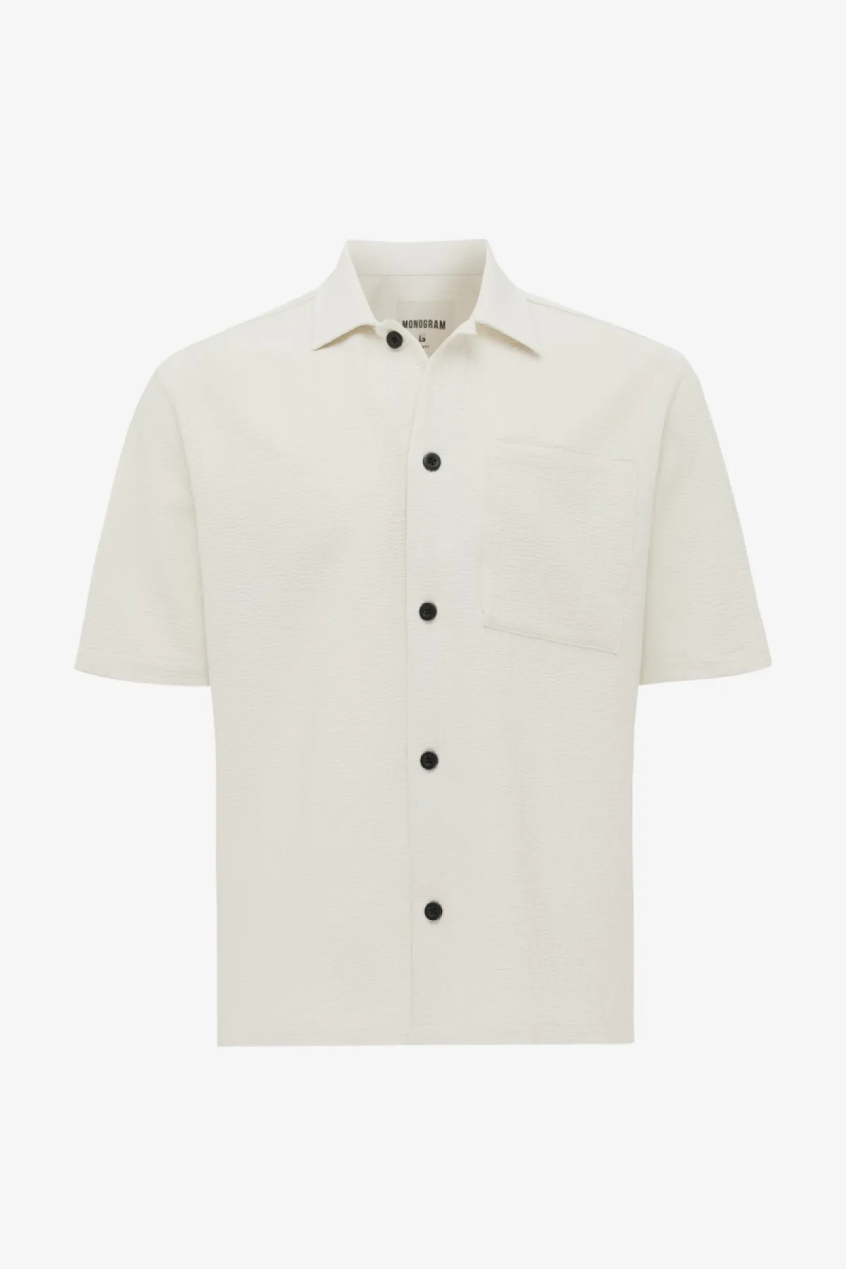 Monogram Sunset Overshirt | Off-white