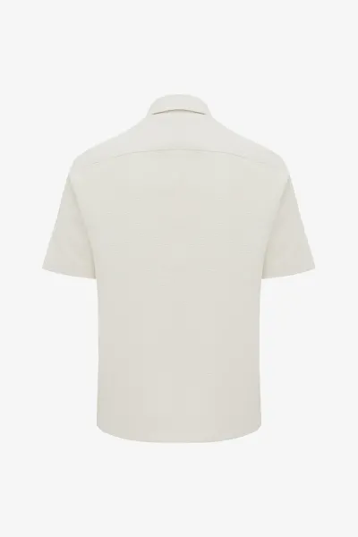 Monogram Sunset Overshirt | Off-white