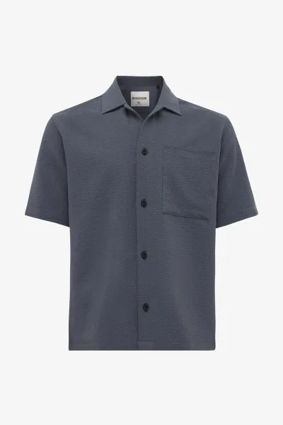 Monogram Sunset Overshirt | Donkergrijs