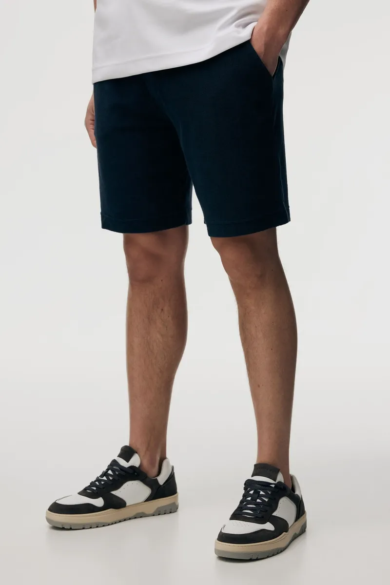 Organic Cotton Short | Donkerblauw