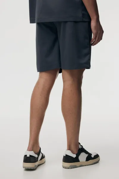 Tech Sweatshort | Blauw