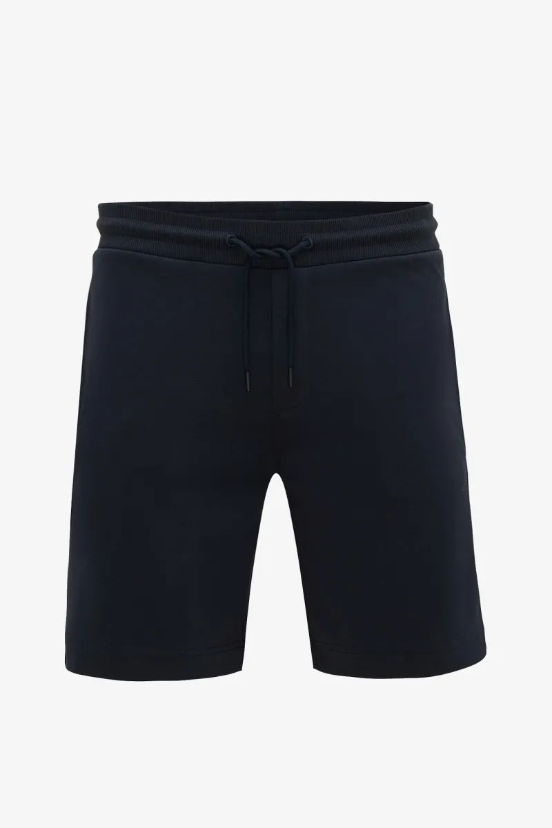 Tech Sweatshort | Donkerblauw