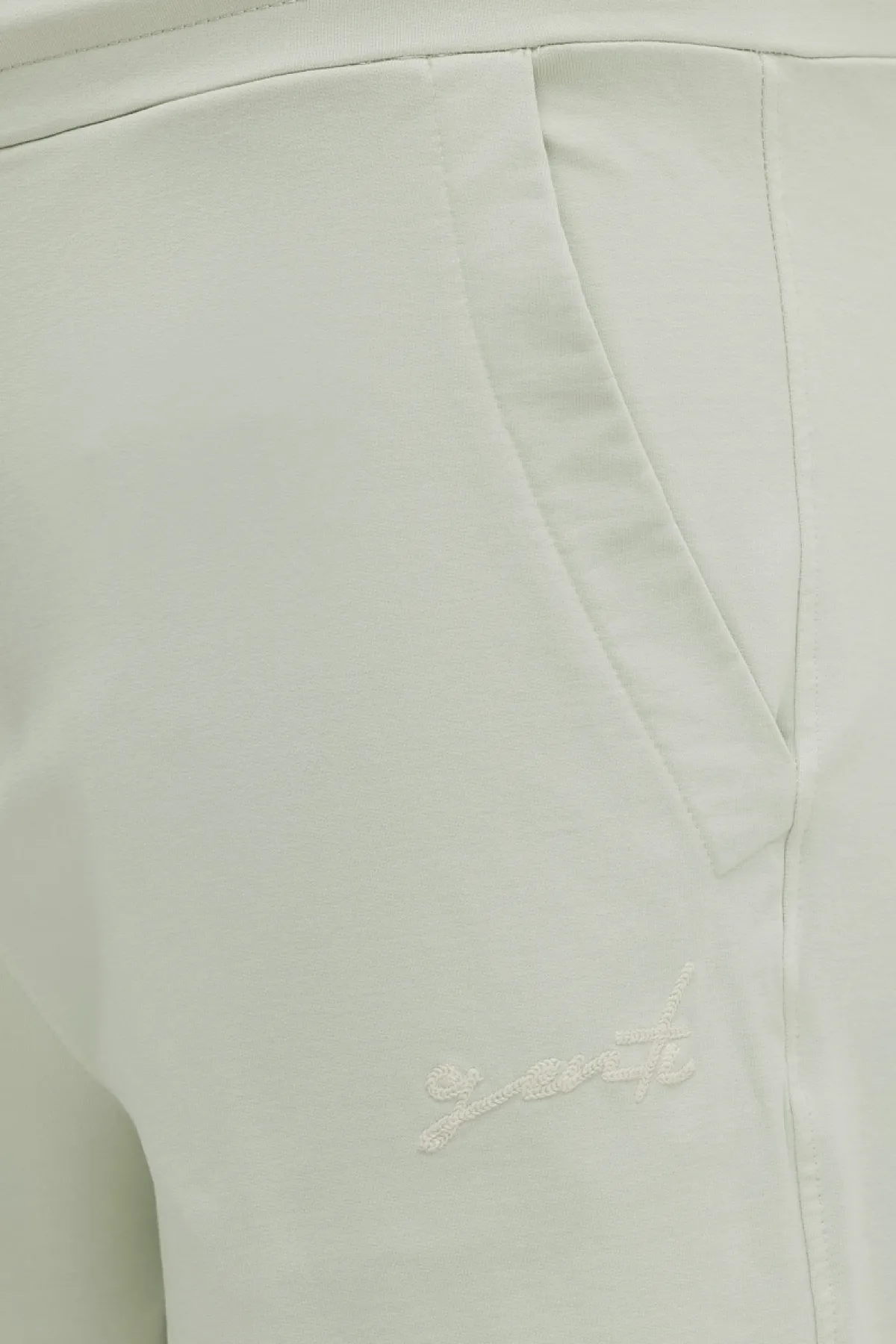 Stretch Korte Broek | Lichtgroen