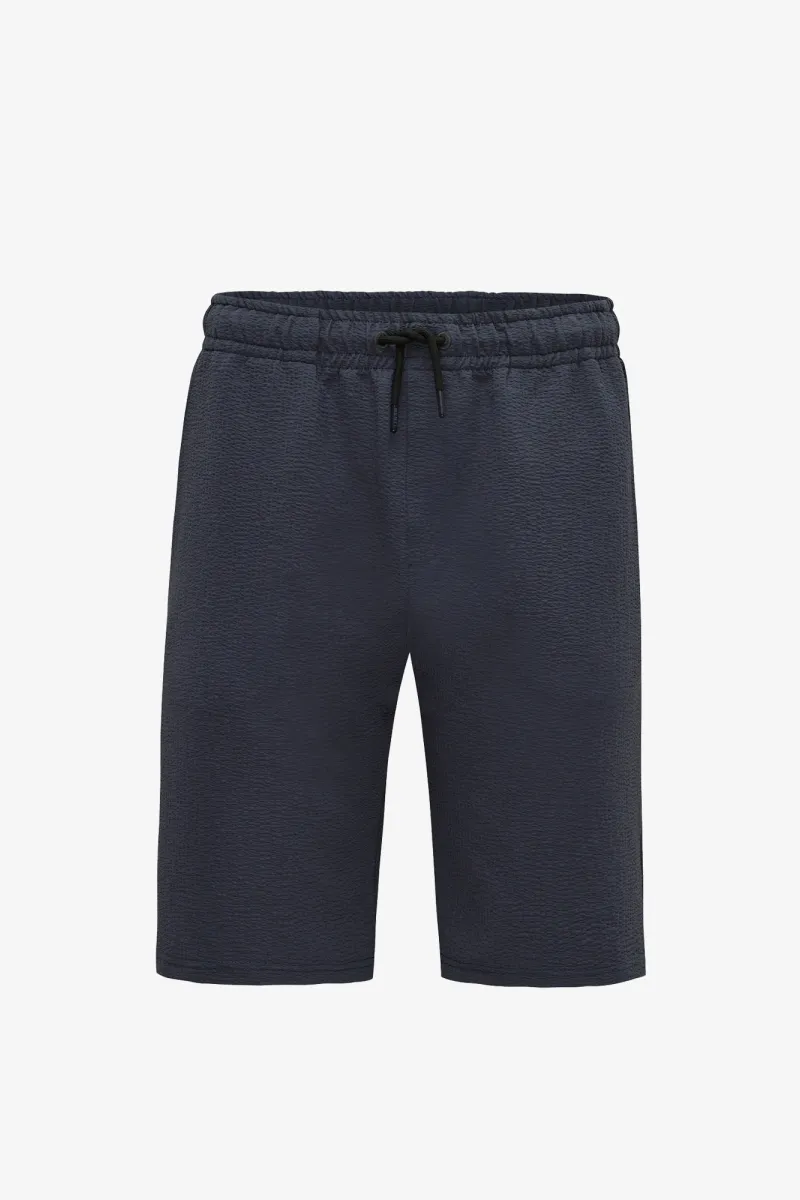Monogram Short | Donkergrijs
