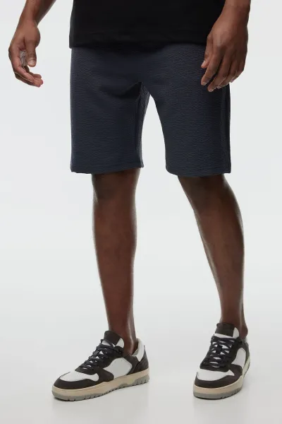 Monogram Short | Donkergrijs