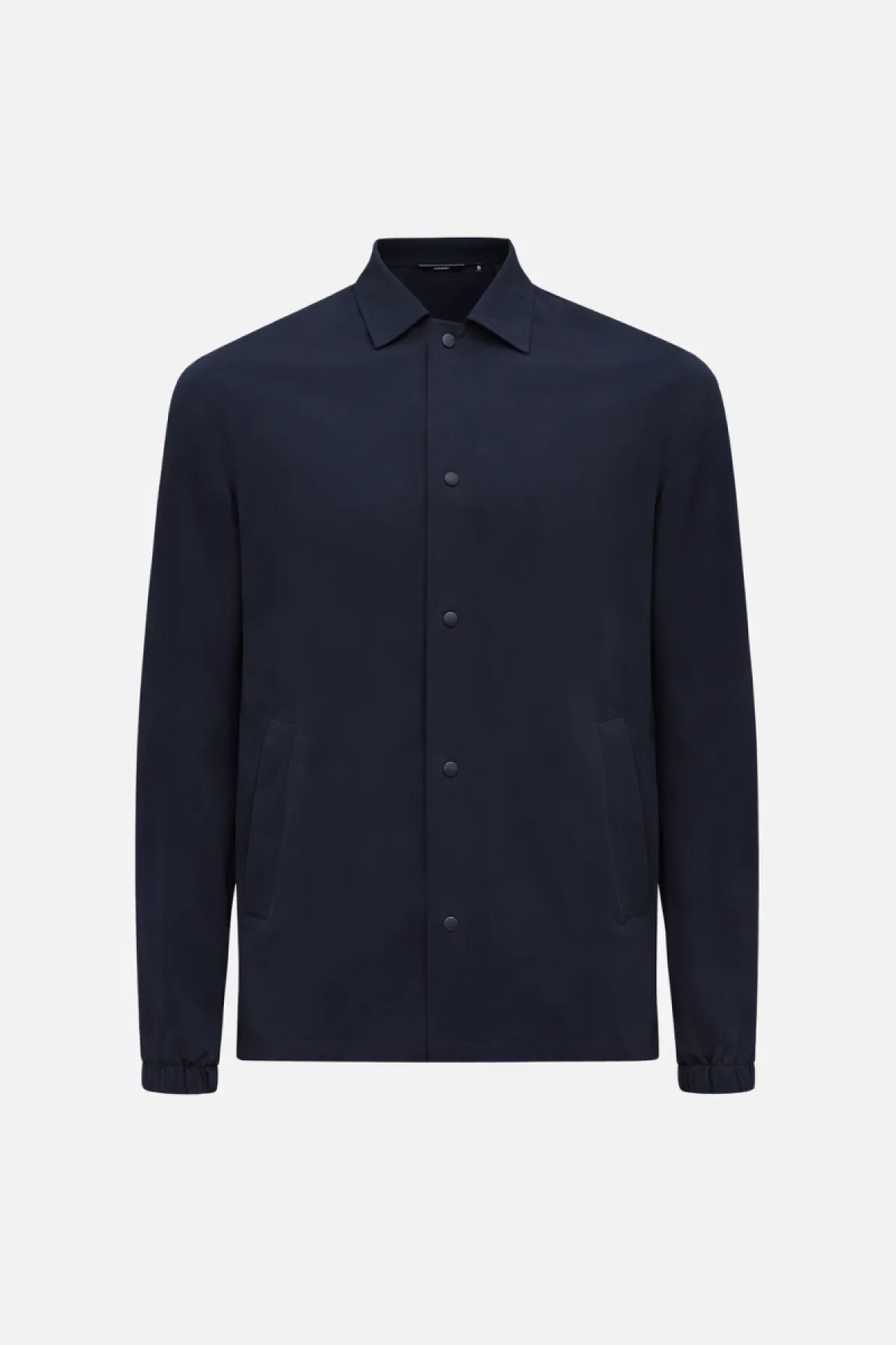Monogram Overshirt | Donkerblauw