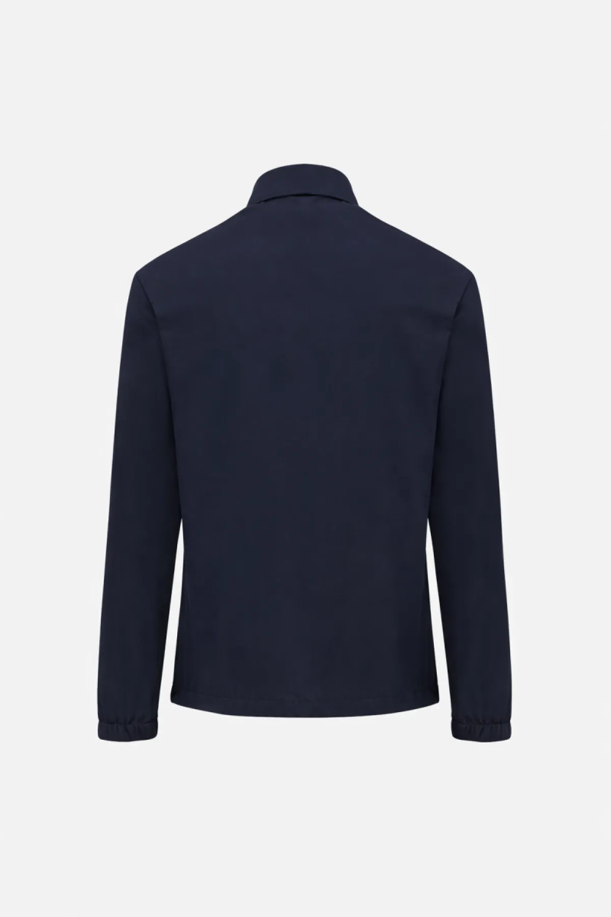 Monogram Overshirt | Donkerblauw