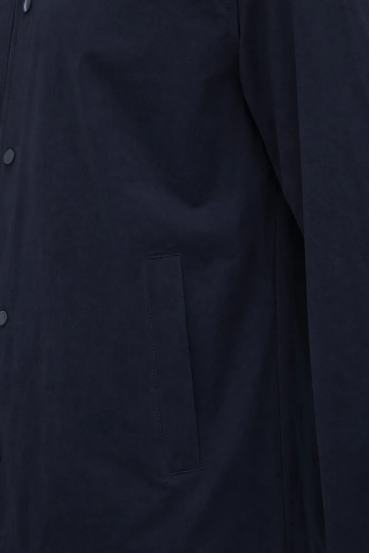 Monogram Overshirt | Donkerblauw