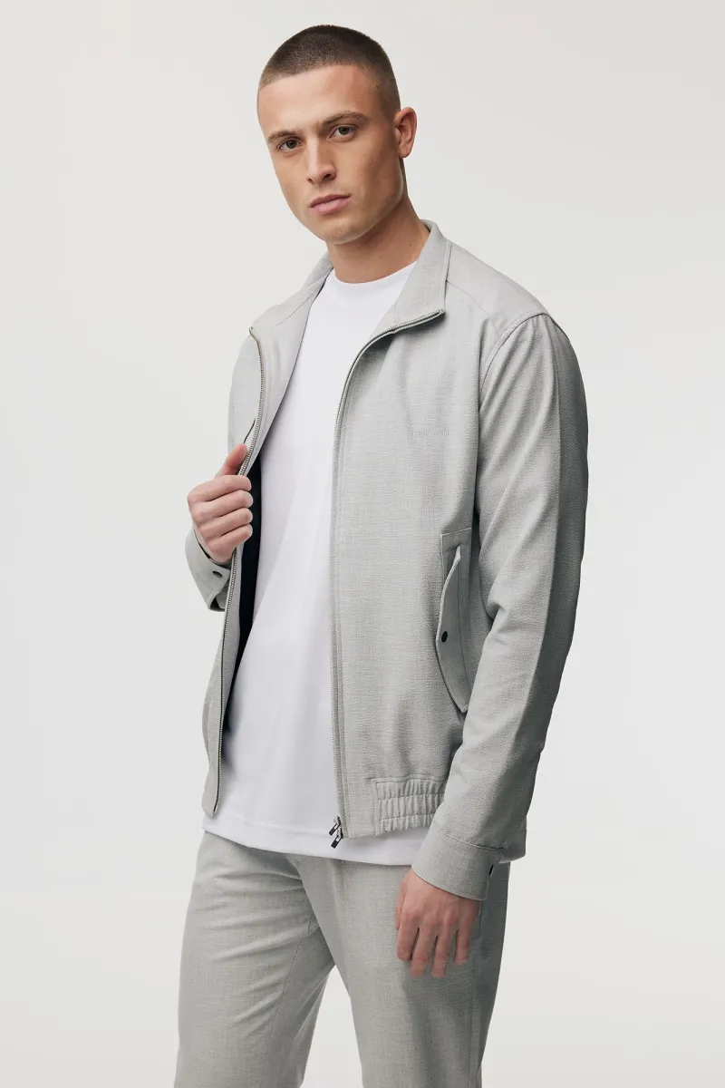 Bolton Zip Jacket | Lichtgrijs