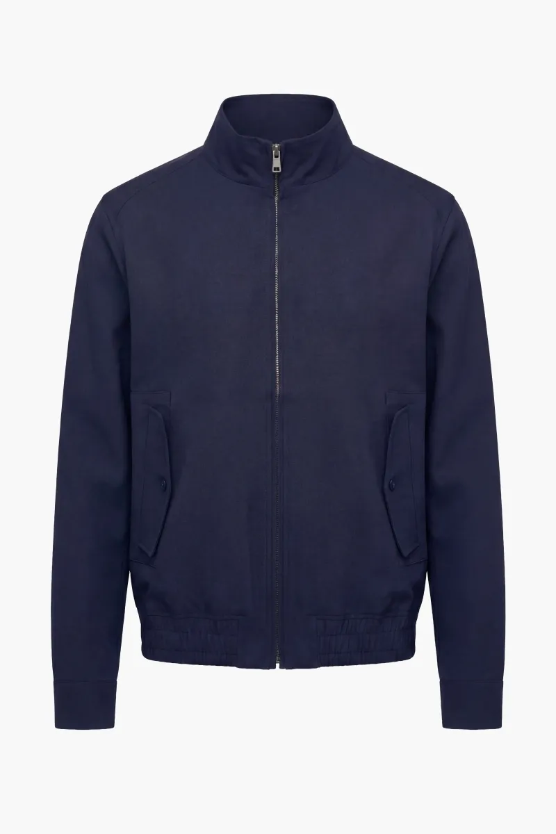 Bolton Zip Jacket | Donkerblauw