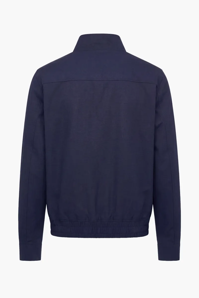 Bolton Zip Jacket | Donkerblauw
