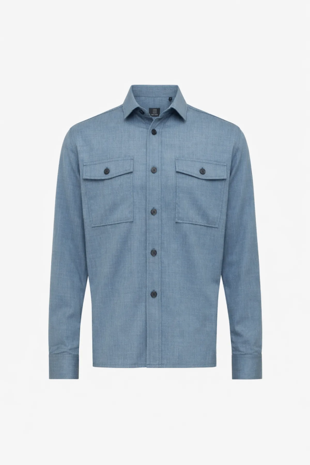 Relaxed Fit Overshirt | Blauw