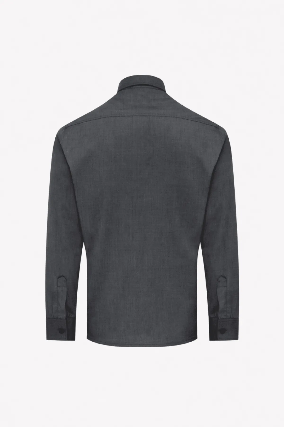 Relaxed Fit Overshirt | Donkergrijs