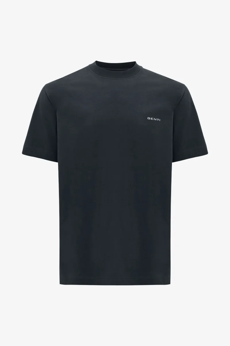 Print T-shirt | Blauw