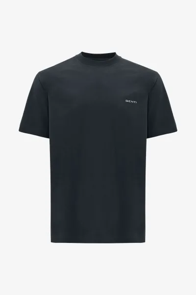 Print T-shirt | Blauw