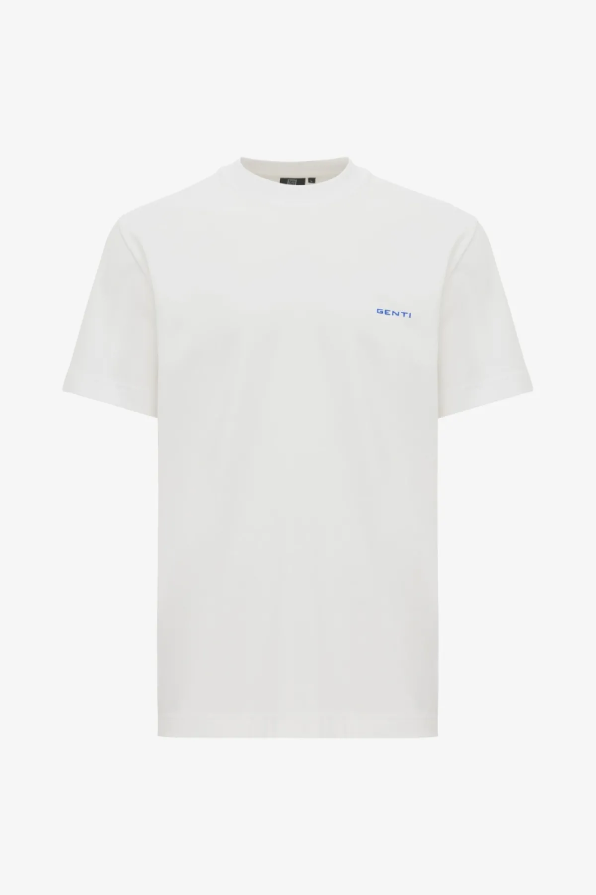 T-shirt met backprint | Wit