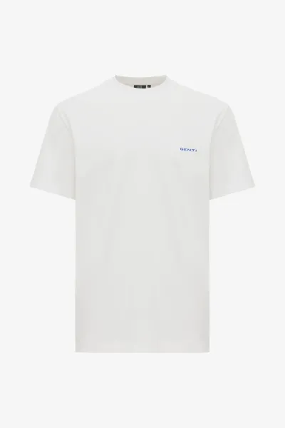Backprint T-shirt | Wit